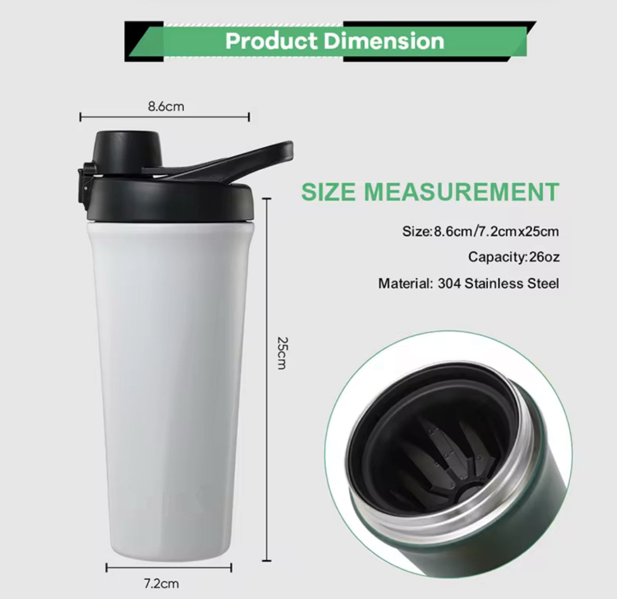 The OmniShake-Matte Black